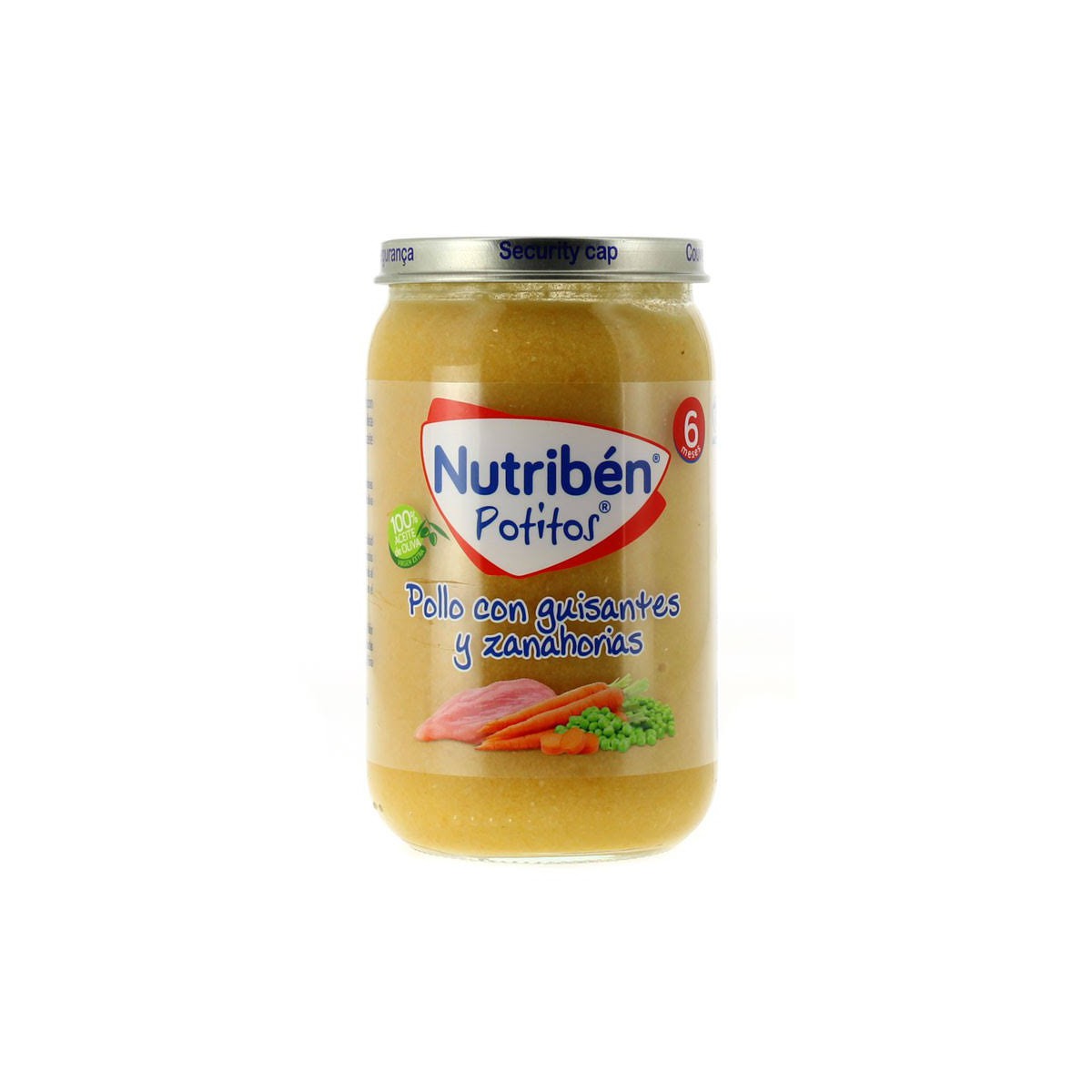 nutriben-potito-pollo-con-guisantes-y-zanahorias-235-g