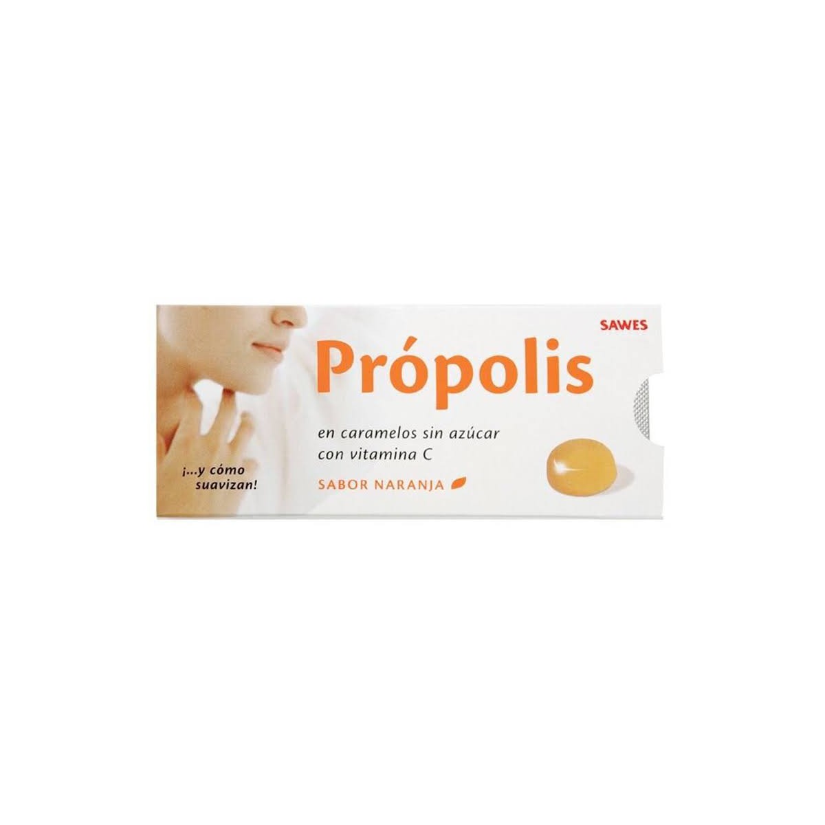 sawes-caramelos-propolis-naranja-sin-azucar-blister-22gr